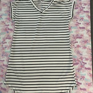 Striped t-shirt dress